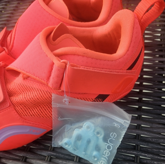 Nike SuperRep Indoor Cycling Shoes Womens Size 9 Red/pink - Picture 7 of 12